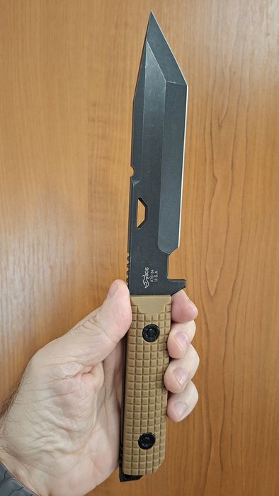 Cuțit militar / colecție / full tang / tanto / vânătoare / 28.5cm