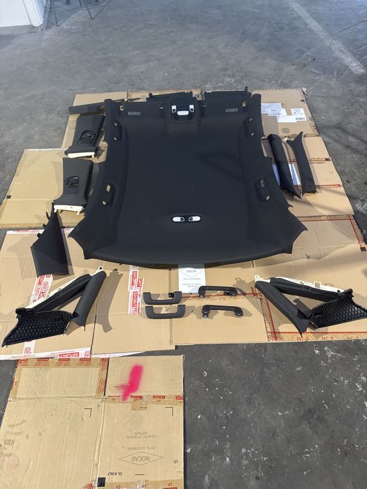 Plafon Interior Negru S-Line Audi A6 C7 Complet