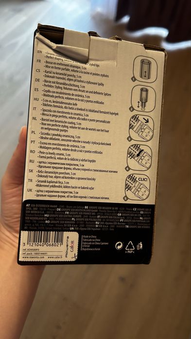 Perie rotattiva Rowenta Active Brush Volume and Shine