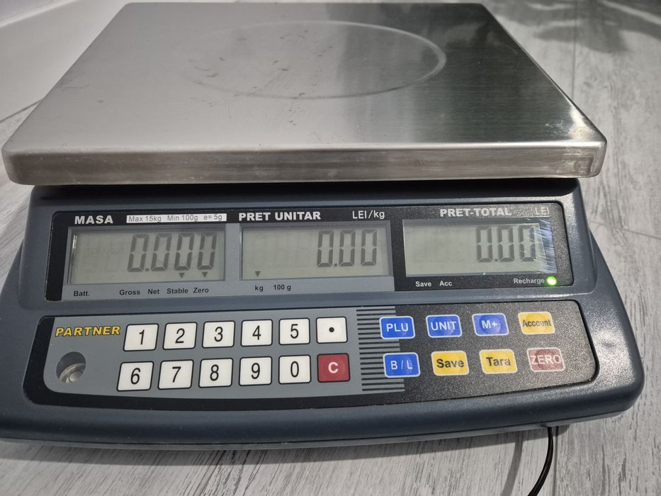 Vand cantar marca model RAB15 Partener