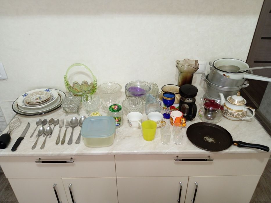 Посуда Ассорти старая советская