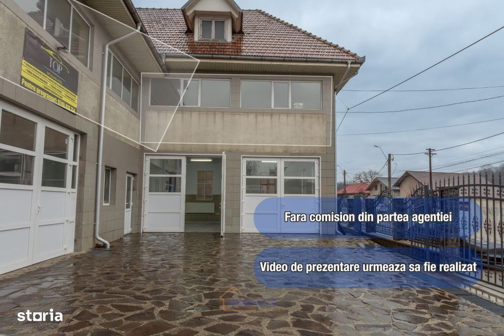 Spatiu comercial de 175mp, ideal pentru showroom, birouri sau depozita