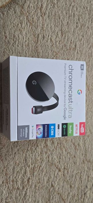 Chromecast Ultra (Stick Smart TV)