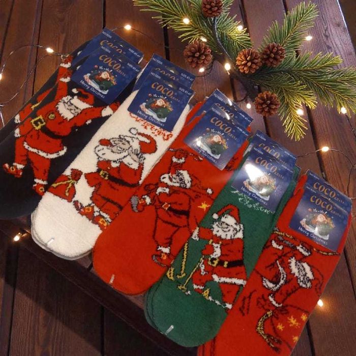 Новогодние носки