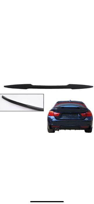 Eleron portbagaj BMW Seria 4 F36 gran coupe M4 design negru