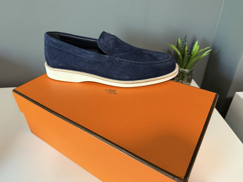 Мокссини / лоуфъри Hermes low loafer