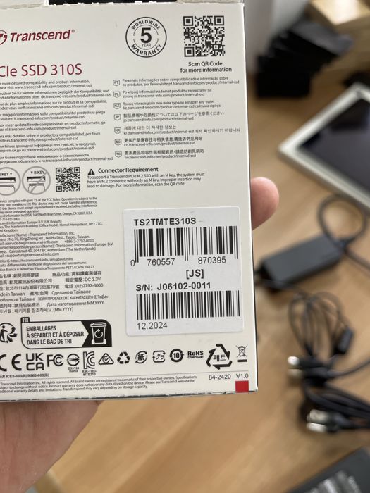 2TB SSD 2230 Trancend 310s Gen4 x4 (steamdek, alloy, surface, и т д)