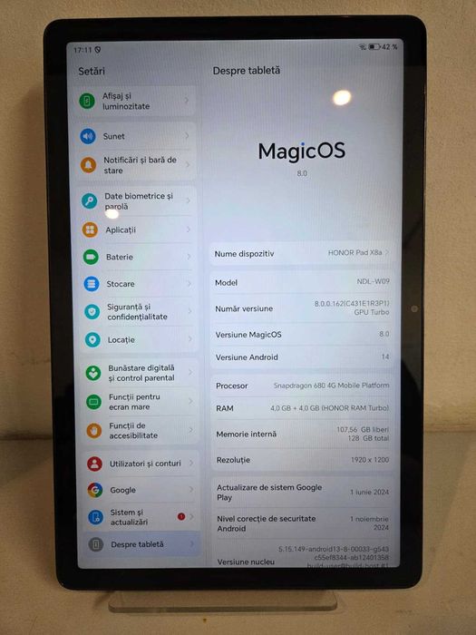 Tableta Honor Pad X8a (AG1 Alexandru B52335) - Garantie 2 Ani!