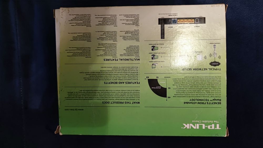 Rooter TP-LINK nou in cutie