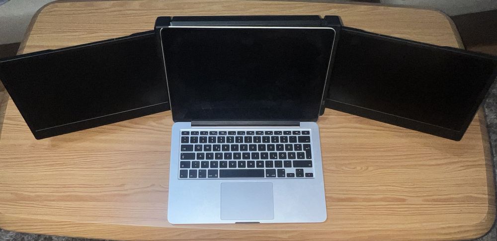 Tri Screen DomyFan F2 – Extender 2 Ecrane pentru Laptop, Portabil, Ca Nou