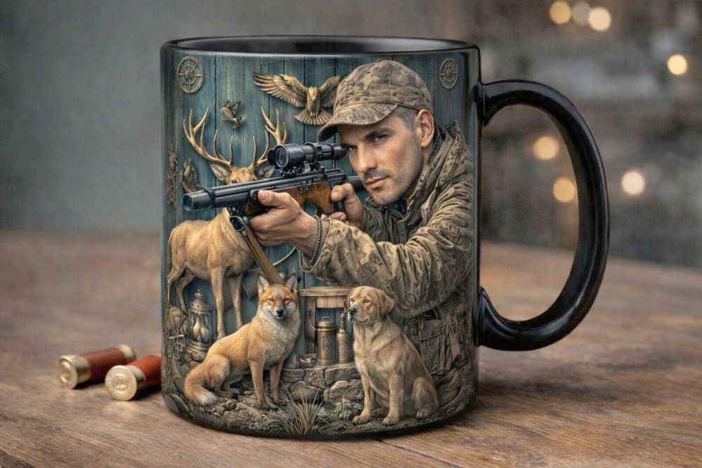 КАРИКАТУРА или СНИМКА върху ЧАША или  Рамка бърза изработка