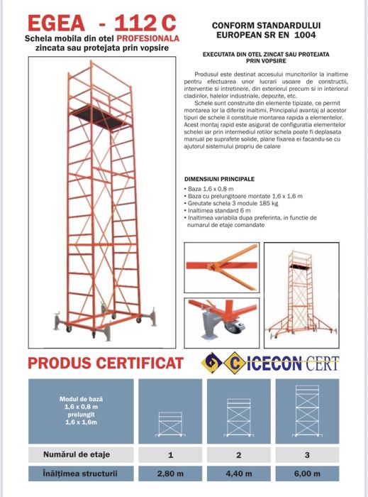 Schela - Producator schele metalice profesionale
