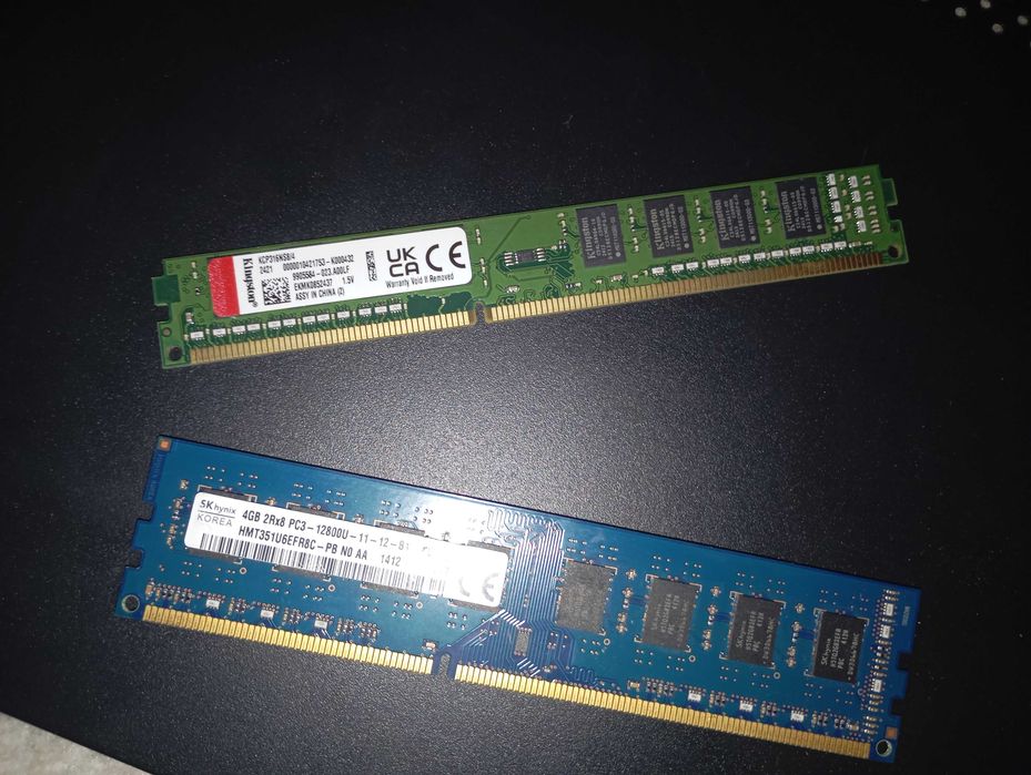 8 GB RAM DDR3 4x2 De la Kingstone și Skhynx Noi