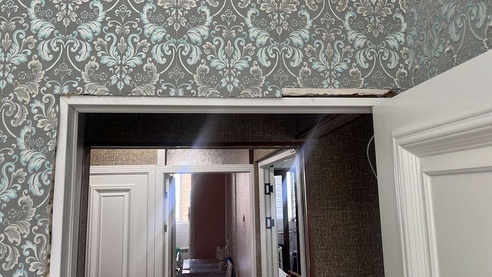 Откосы.ОбоиШпаклёвка..Эмульсия..Покраска.Линолеум.Плинтуса.