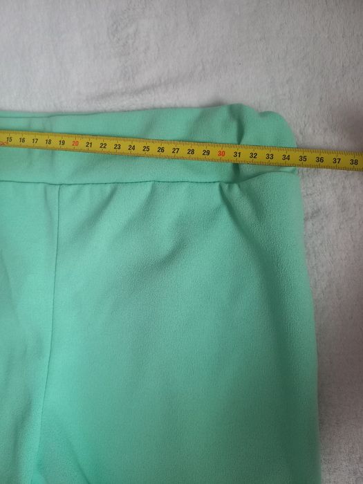 Pantaloni dama verde menta