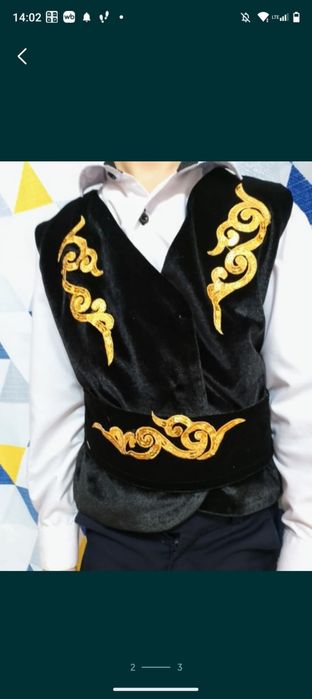 Казахские национальные жилетки