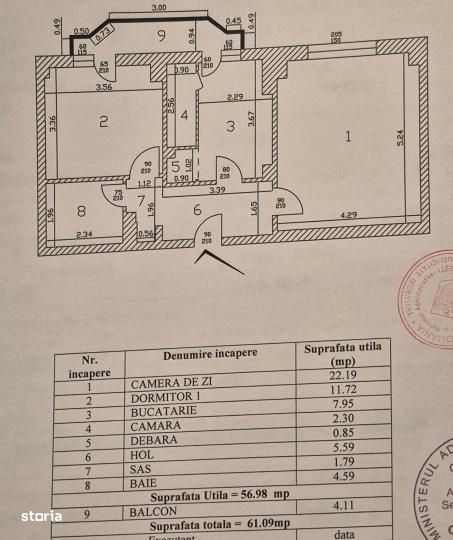 Piata Iancului- metrou 2 min bloc 1987