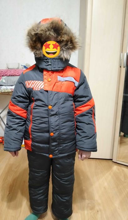Комбинезон зимний, тройка