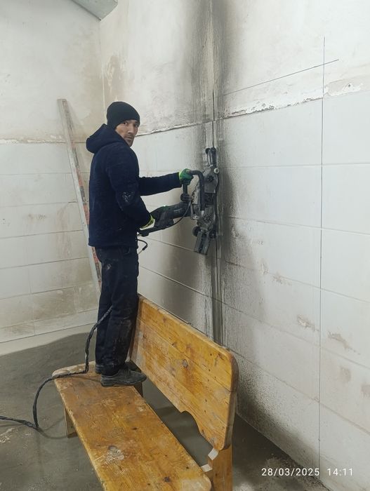 Beton kesish teshish xizmatllari almazne bureniya adboyne malatok