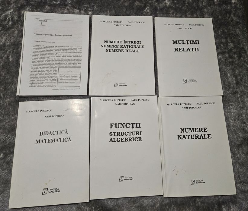 Carti  matematica Marcela Popescu