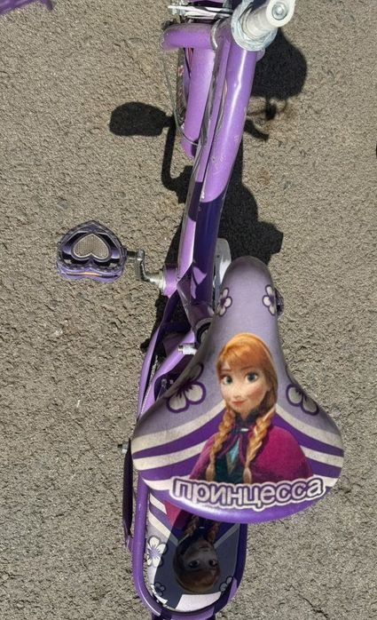 Детский велосипед Elsa (фиолетовый)