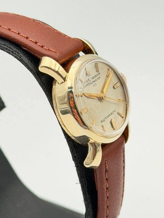 Ceas Ulysse Nardin Chronometer CO automatic, damă,goldfilled 10k