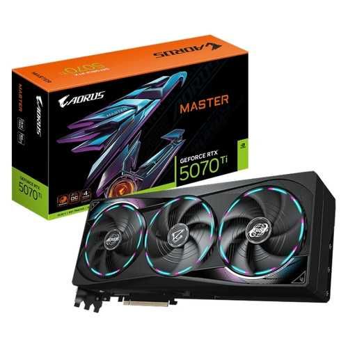 Видеокарта GIGABYTE GeForce RTX 5070 Ti AORUS MASTER