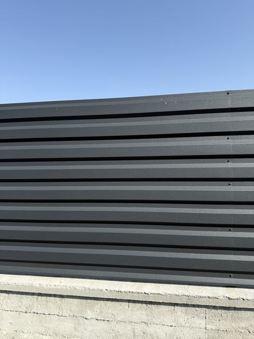 Tablă Cutată Gard RAL 7016 Gri Antracit Mat 35P 0.5MM 3M 4M 5M 6M