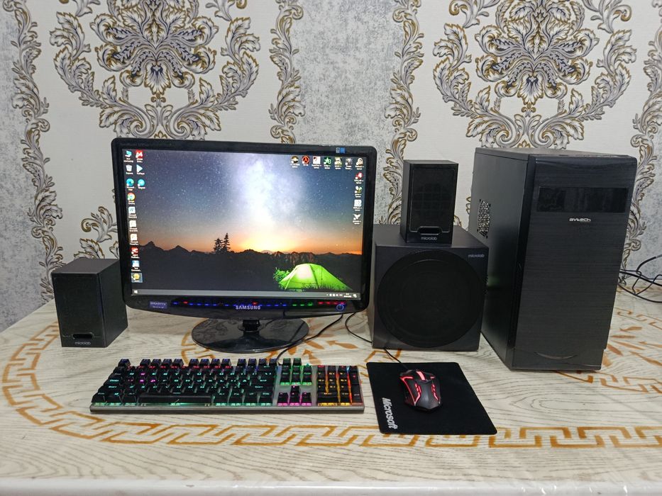 Kompyuter komplekt sotiladi. Xotirasi 1000 GB