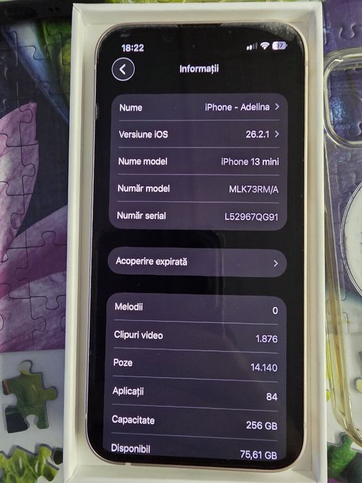 Iphone 13 mini pink 256 ca nou