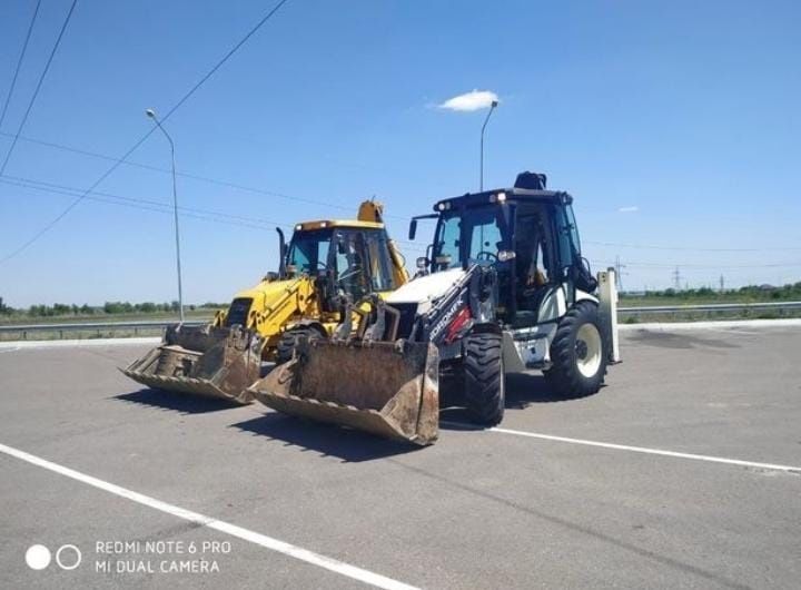 Услуги аренда экскаватора трактора (3в1)