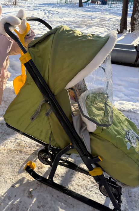 Санки-коляскаааа