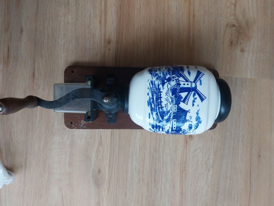 Accesoriu decorațiune înfrumusețare ceramica lemn Olanda Delft 1960