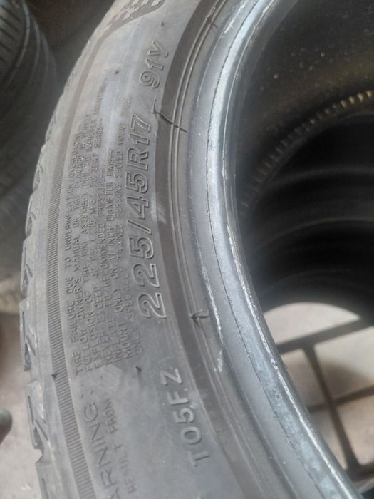 225/45/17" Bridestone 4бр.гуми