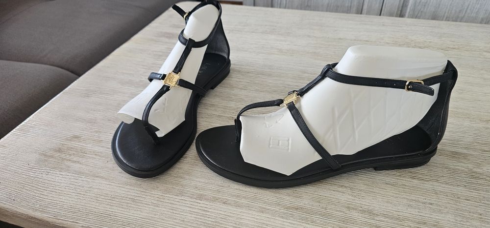 кожени сандали Ralph Lauren