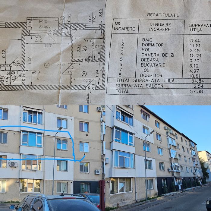 Vând apartament centru
