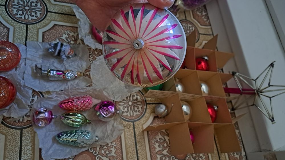 Ёлочные игрушки  из СССР