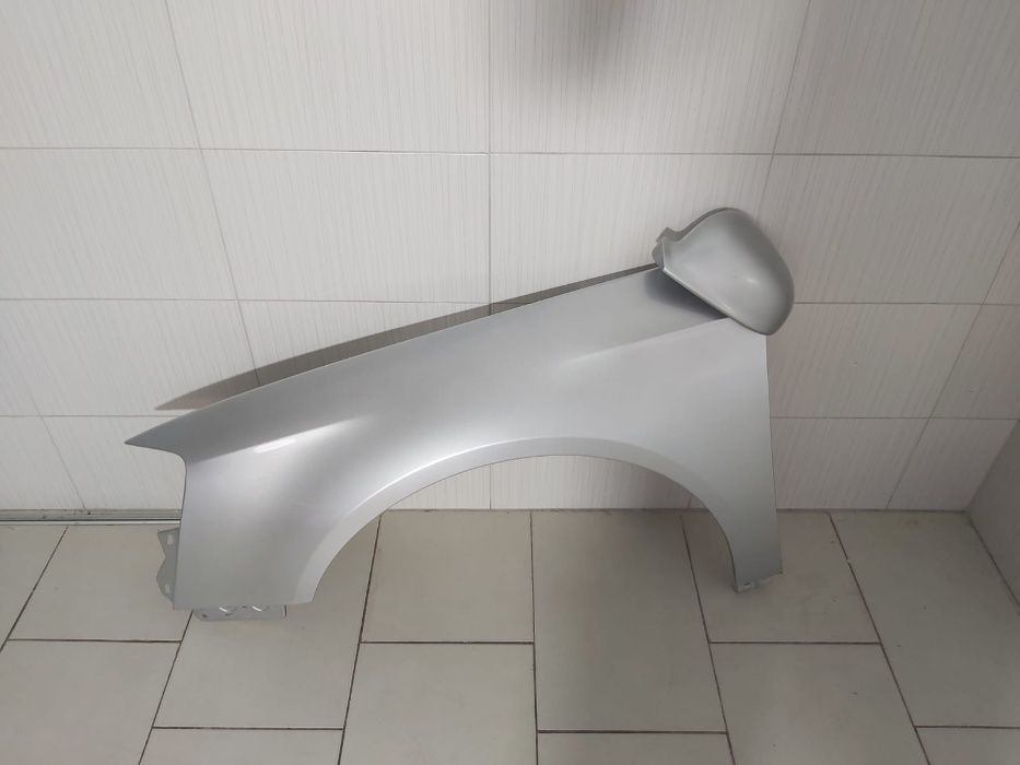 Pachet Aripa Fata+Capac Oglinda Stanga VW Passat B6 05-11 (LA7W (Gri))