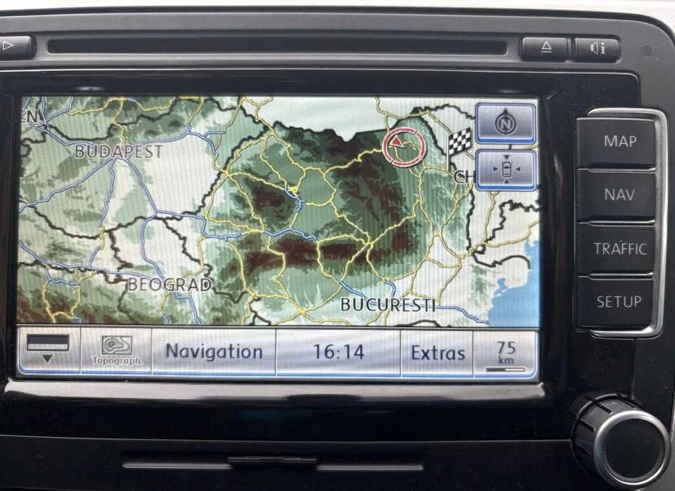 Reparatie RNS 510,instalare soft,instalare harti-Romania