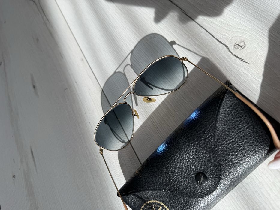 Слънчеви очила Ray-Ban Aviator RB3025 Gold оригинал