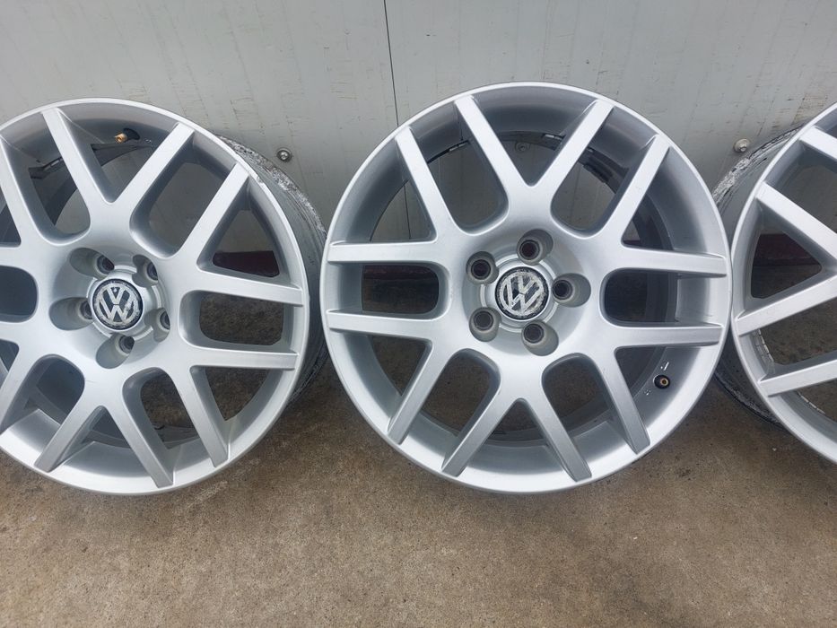 Set jante din aluminiu originale r16 / Vw Audi Skoda Seat / 5x100