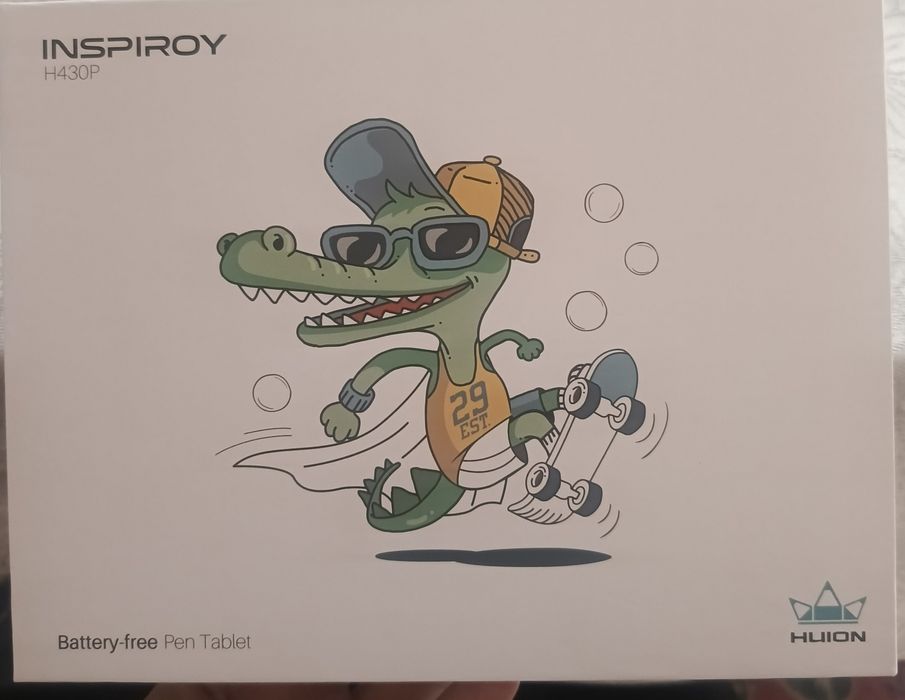 Huion Inspiroy H430P grafik planshet videodars olish uchun
