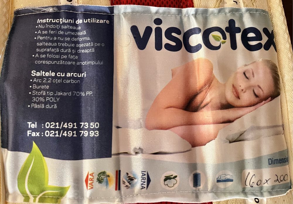 Vând saltea Viscotex