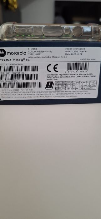 Motorola g82  5G