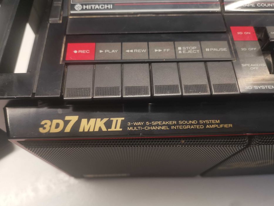 Casetofon Hitachi 3d7 mk2 boombox
