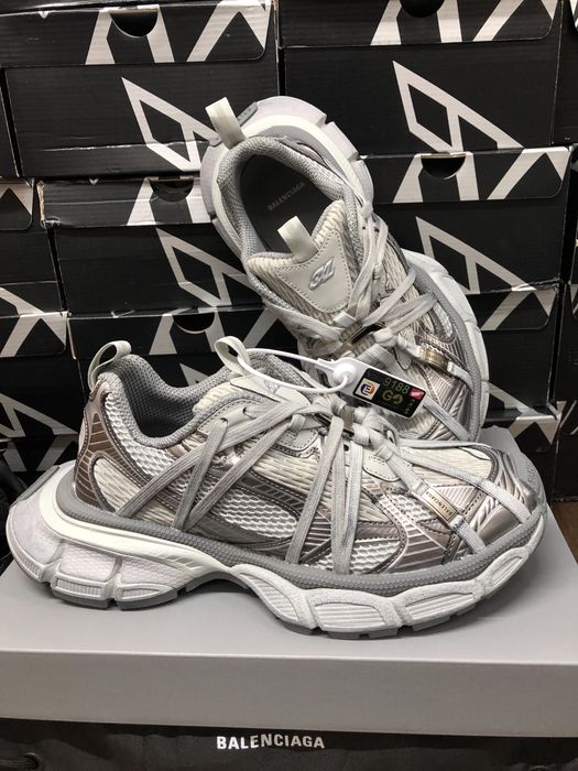 Balenciaga 3XL Grey Argintiu Calitate Premium Full Box Verificare La Livrare