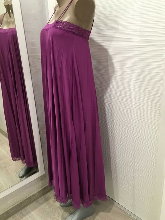 ZARA дълга рокля плисе S