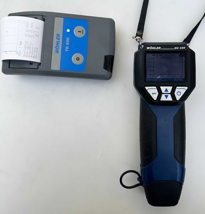 WÖHLER DC 430 - Уред за измерване херметичност