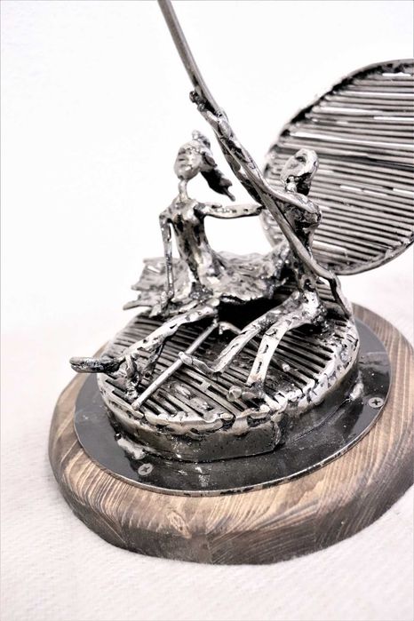 Sculptura Luna-indragostiti- Semnata Razvan Ghita-cadou deosebit