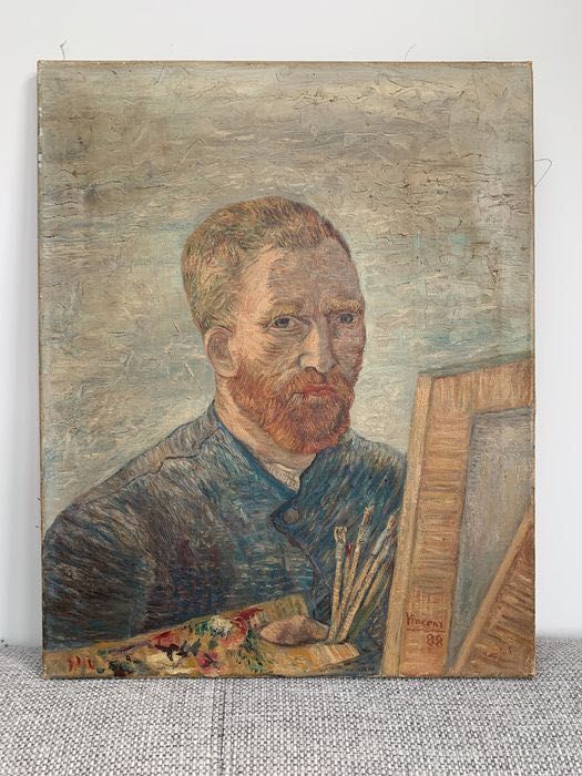 Vincent van Gogh Autoportret, Tablou vechi, lucrare deosebita.